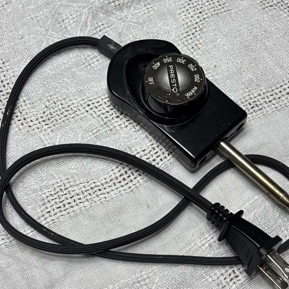 Presto 26073 Model 0690005 Elec Griddle Skillet Power Cord Temp Control Probe